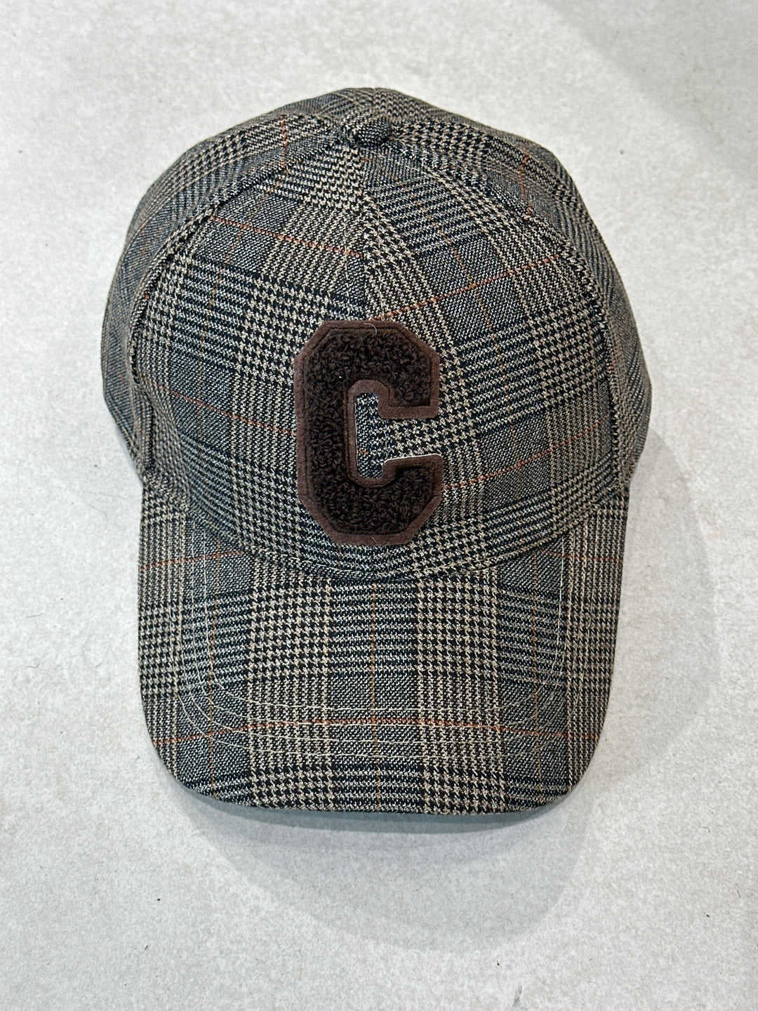 Casquette carreaux C moumoute