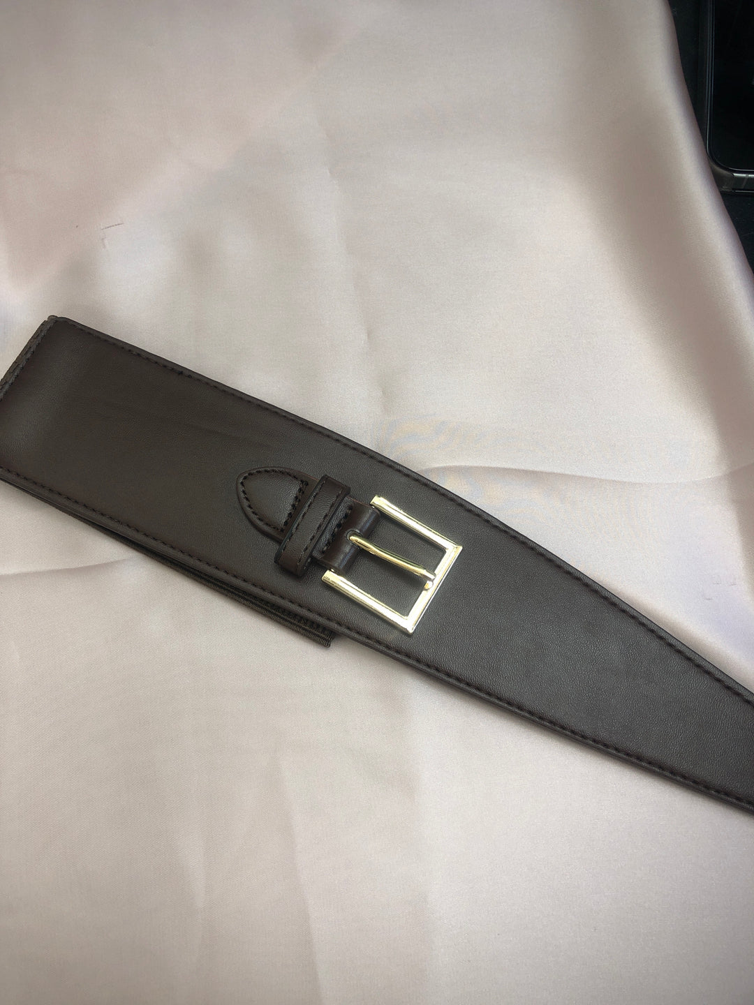 Ceinture cuir marron
