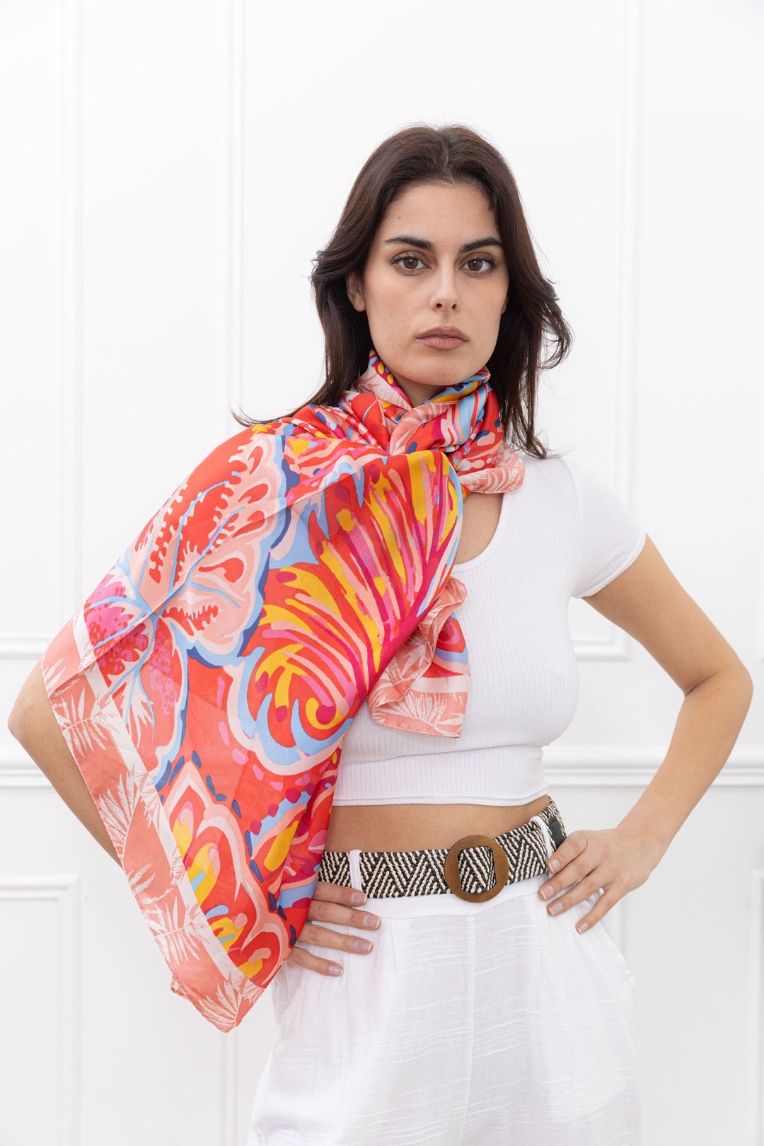 Foulard multicolore XF5011