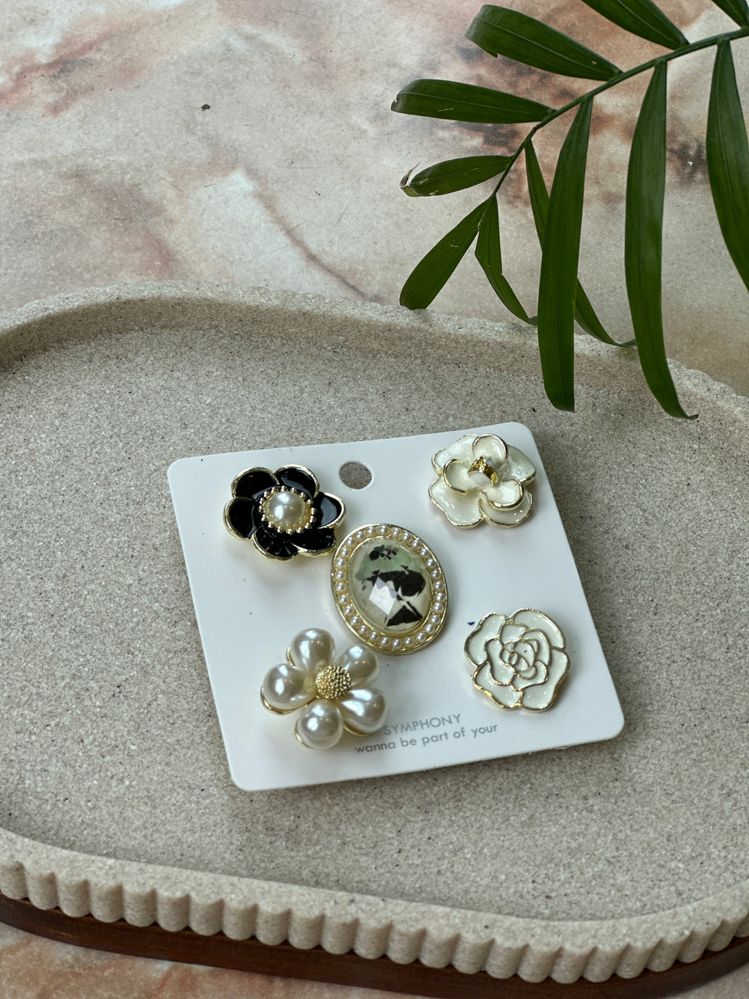 Broche 5 parures