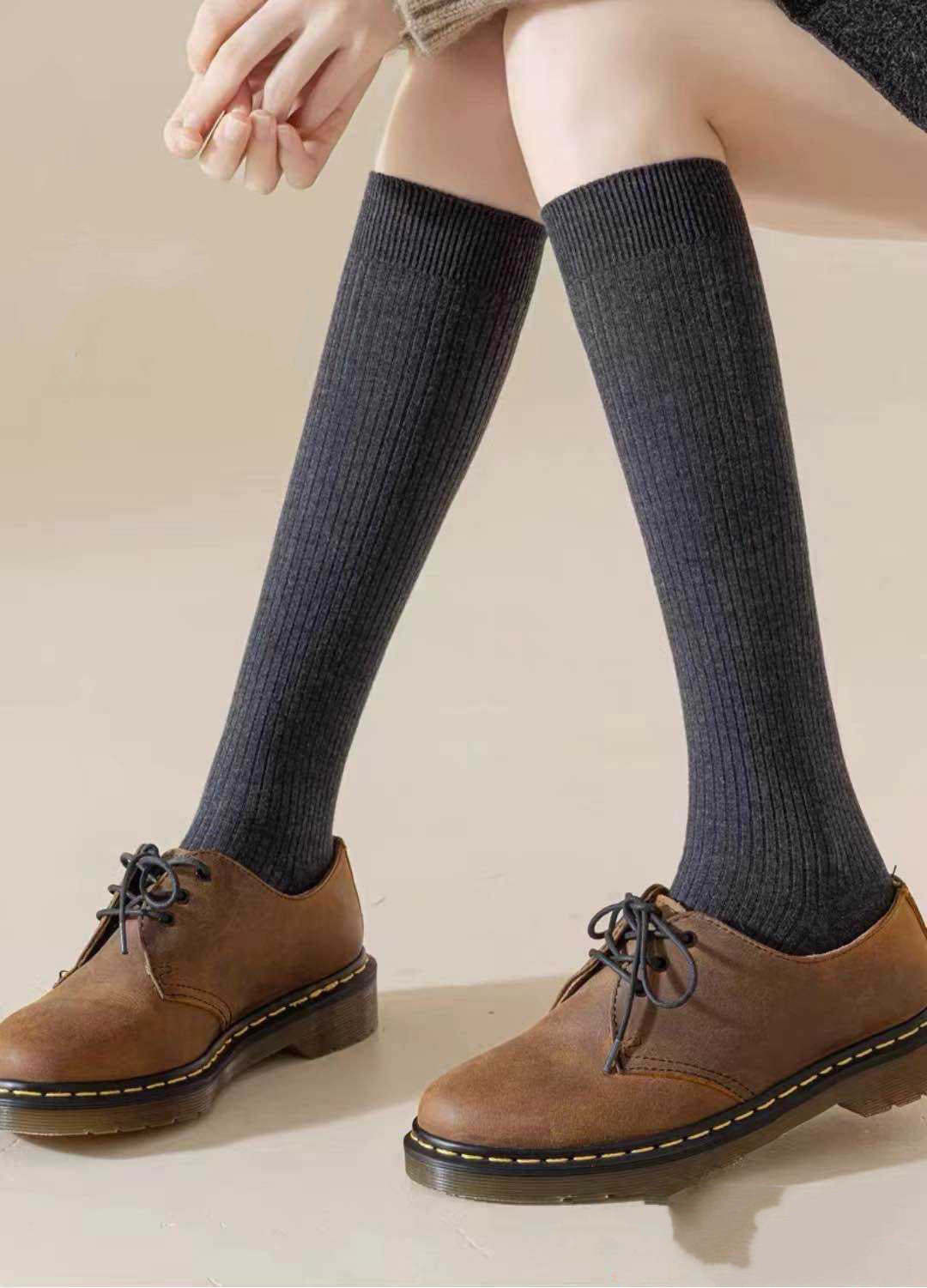 Chaussette Gris