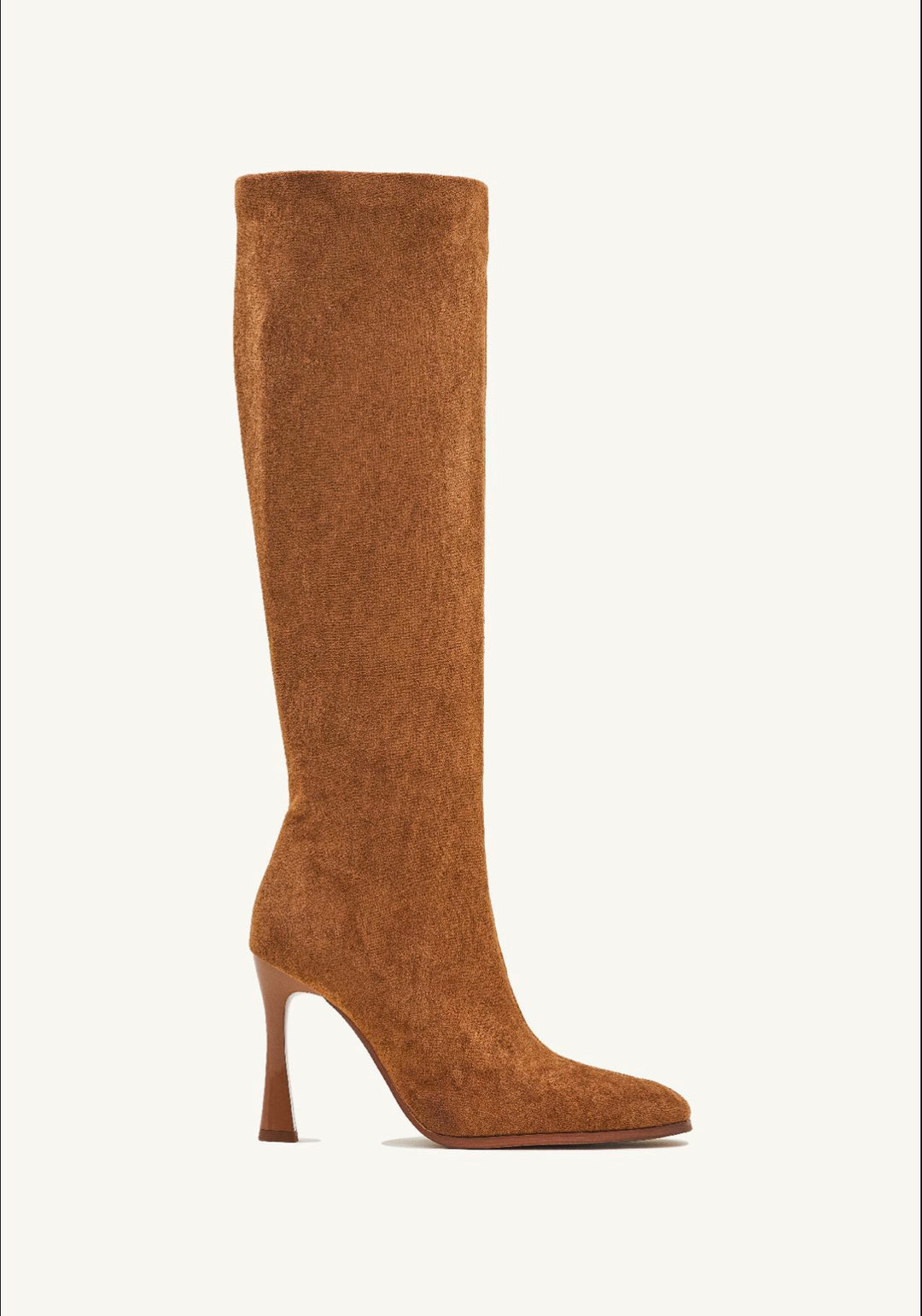 Boots daim talon Hélène Camel ( 326)