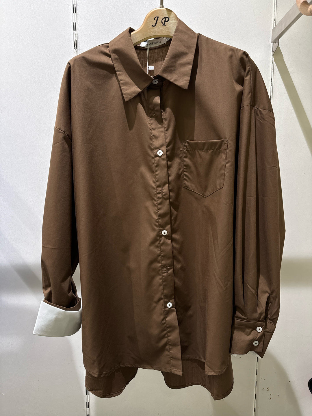 Chemise Choco rever blanc JY5046