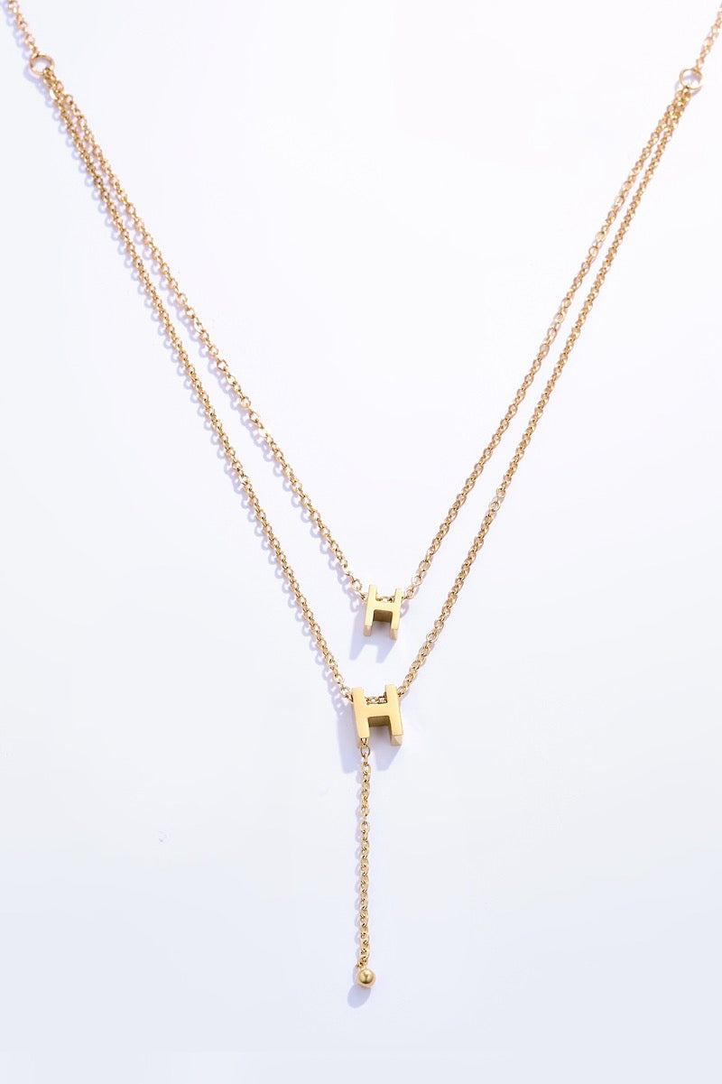Collier fin H