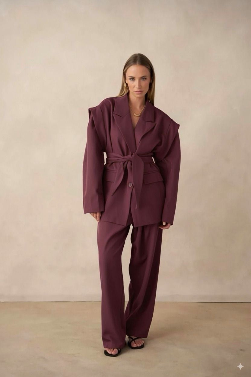 Blazer cintre Bordeaux Wales