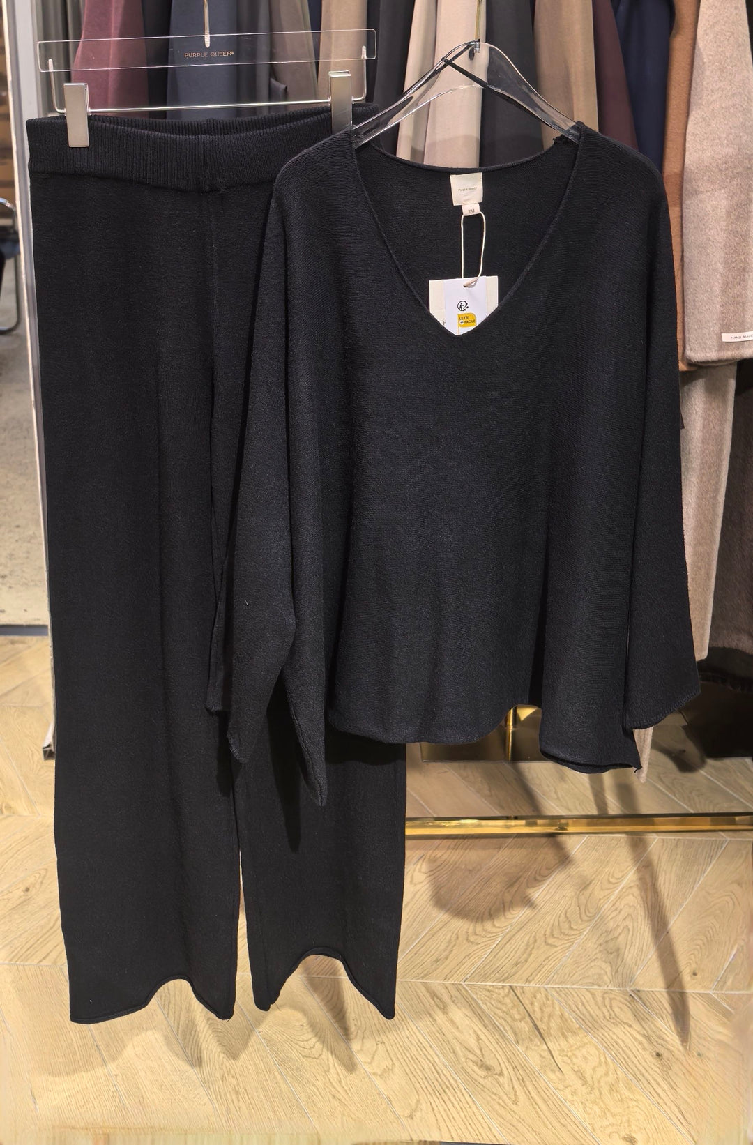 Ensemble maille Molly Noir 3850