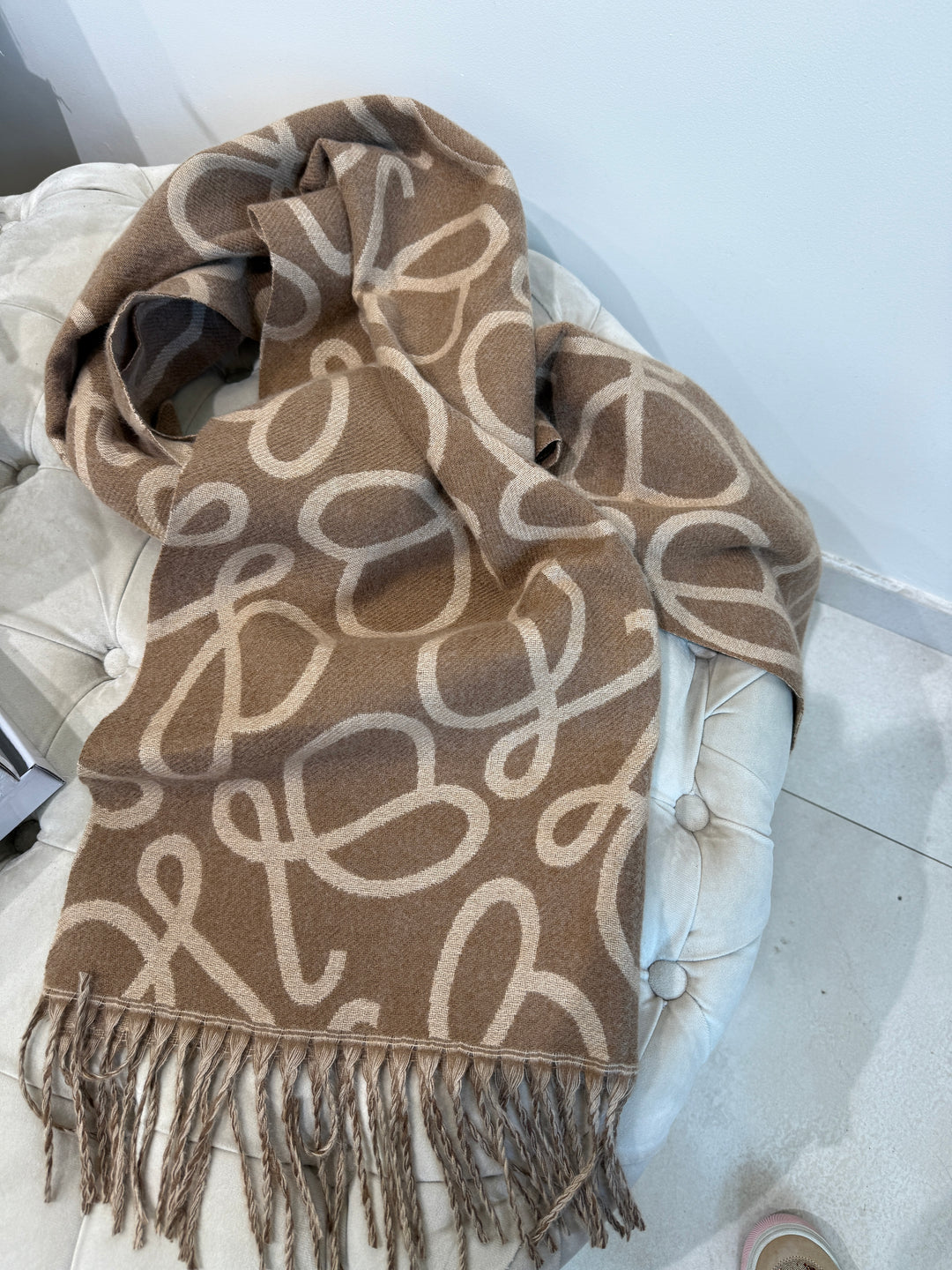 Écharpe Camel motif 0314