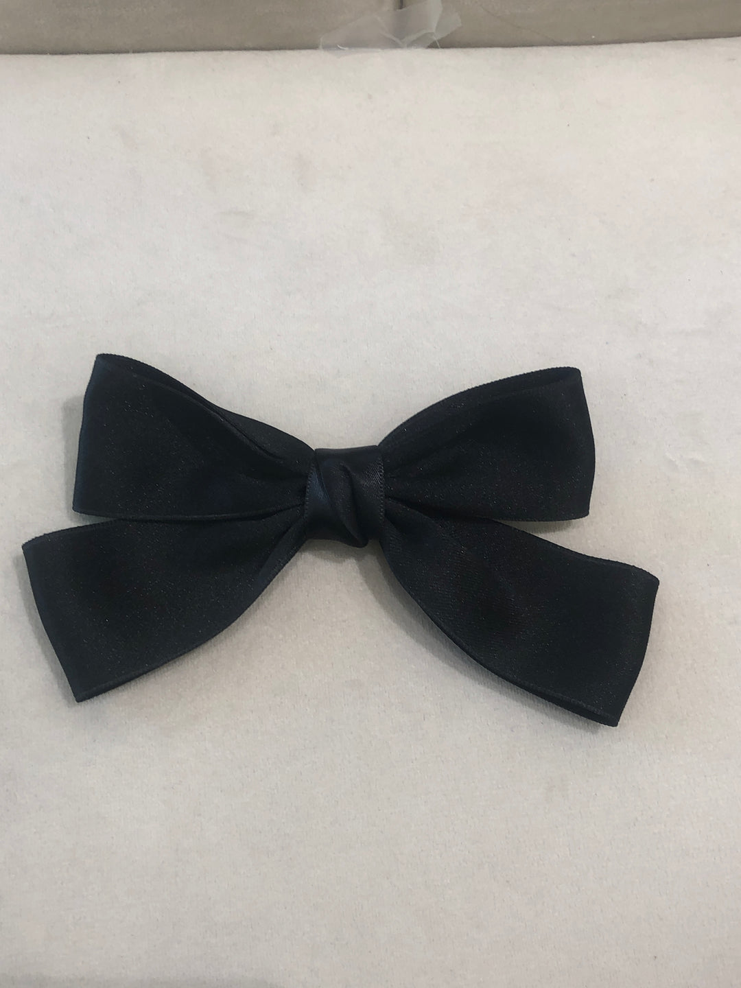 pince cheveux noeud noir