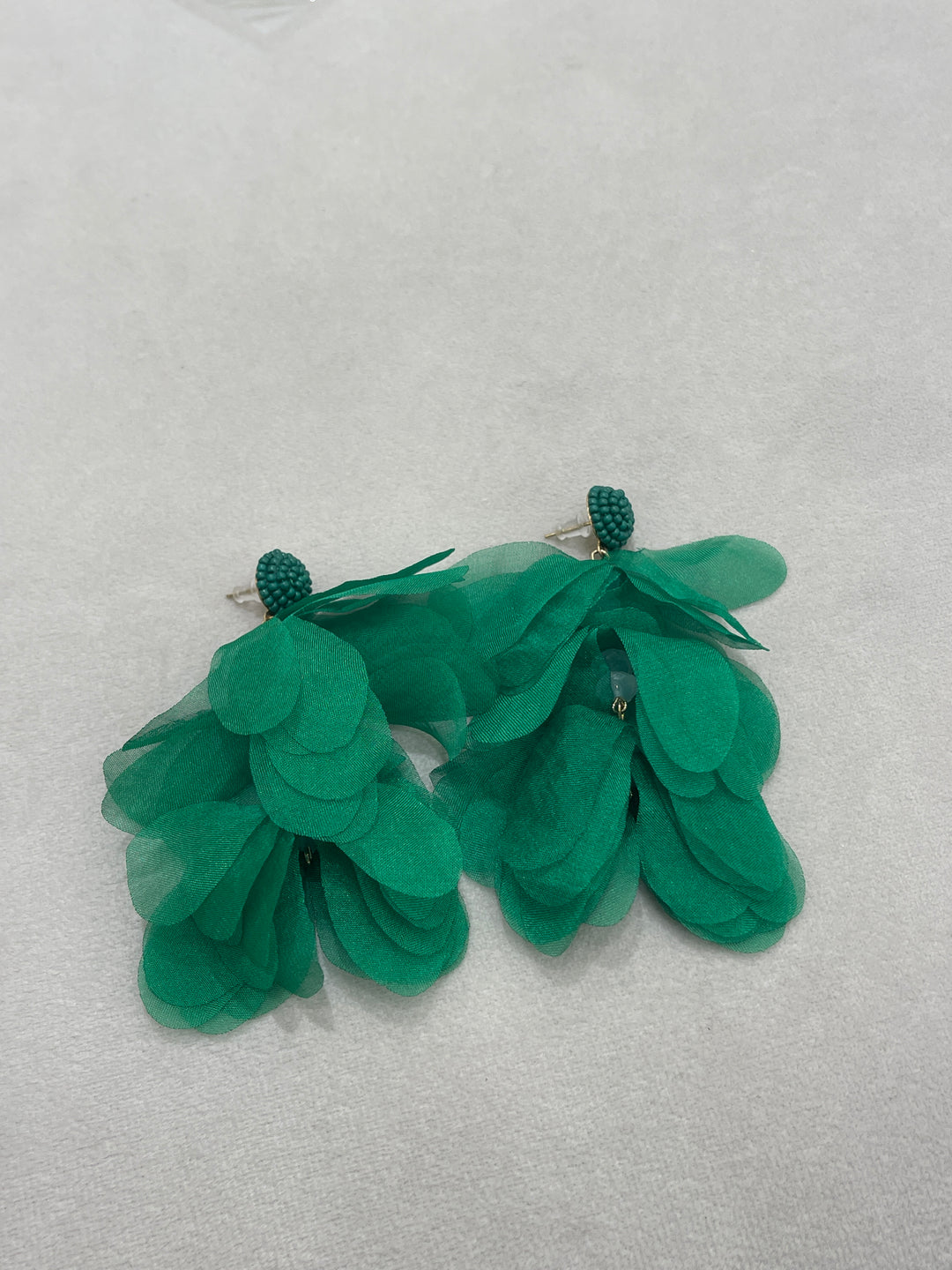 Boucle foulard petit vert
