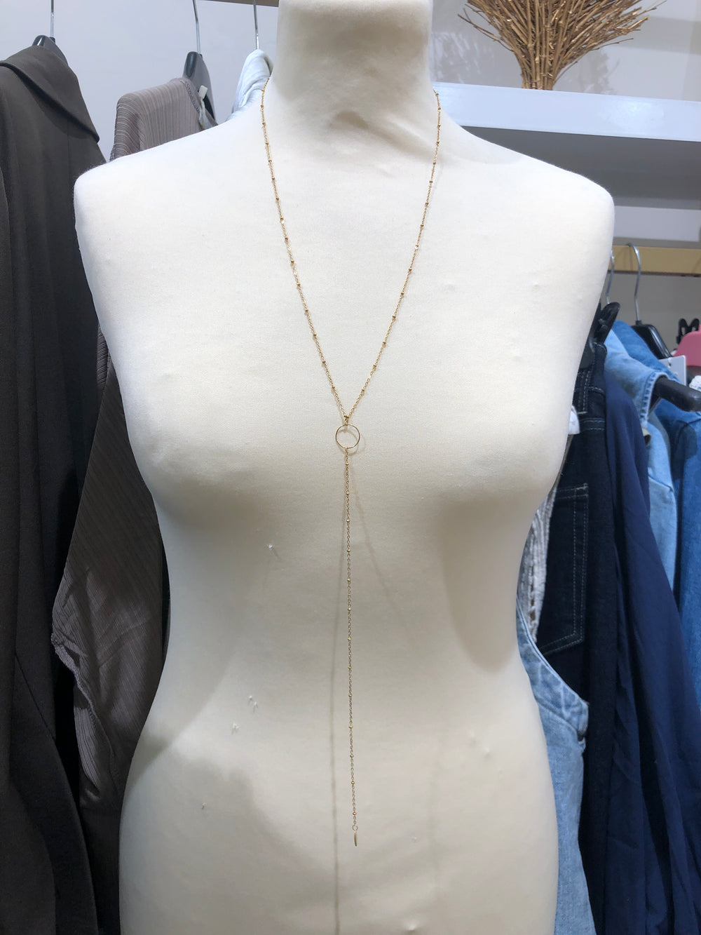 Collier fin rond