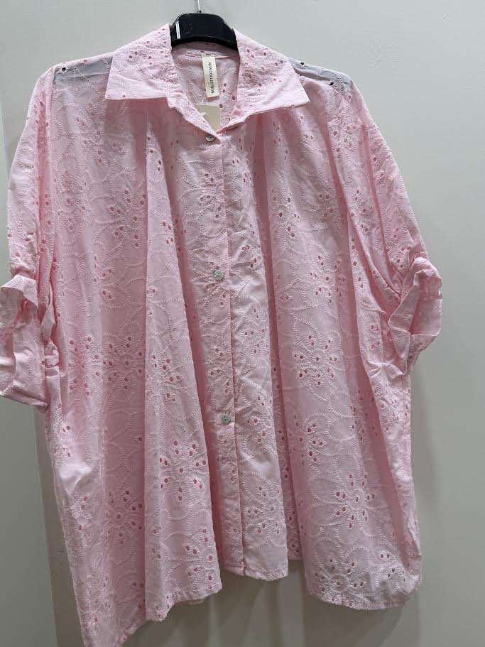 Chemise broderie anglaise