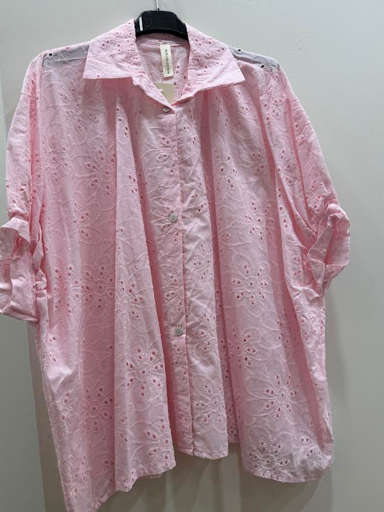 Chemise broderie anglaise