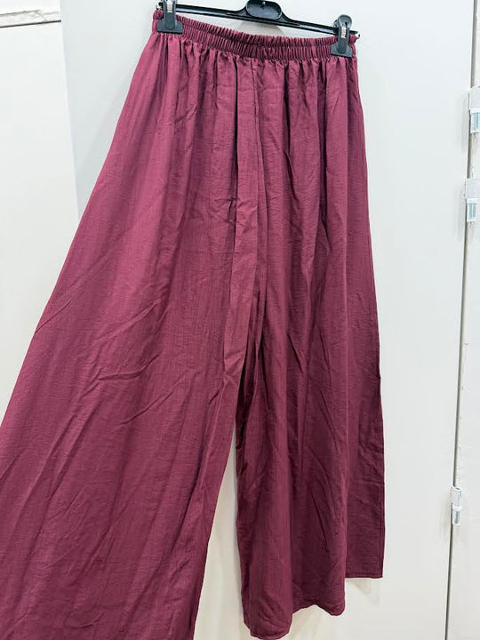 Pantalon palazzo fluide