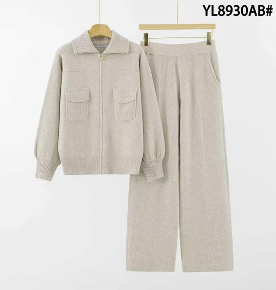 Ensemble maille zip 8930
