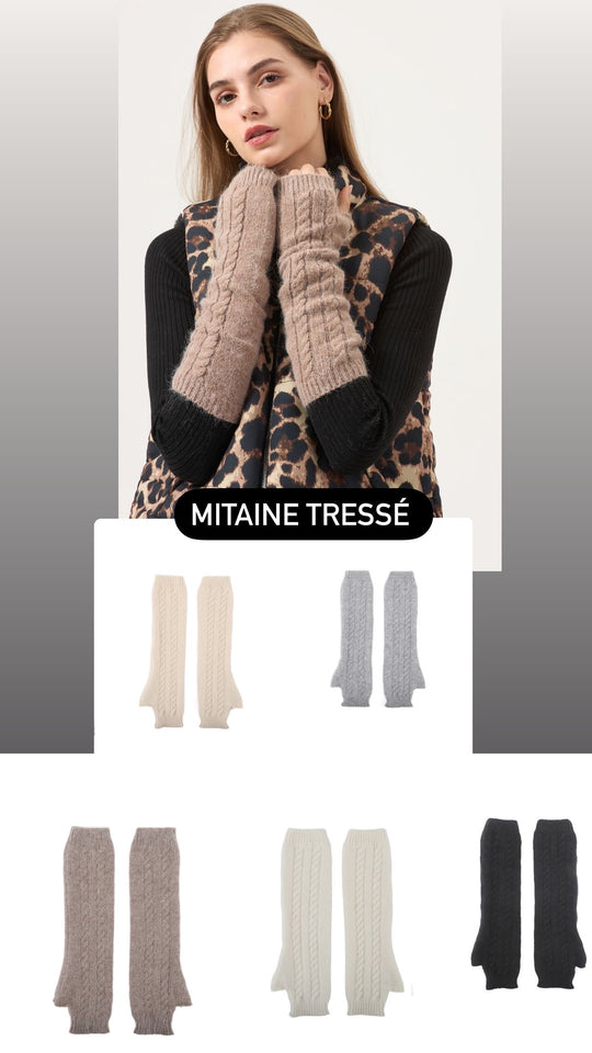 Mitaine tressé (12059)