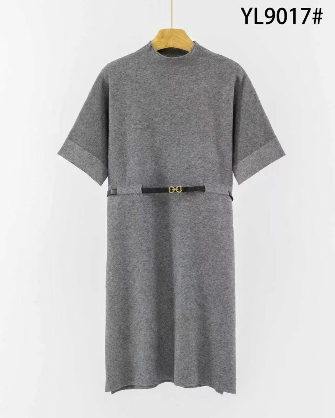 Robe milong maille ceinturée Yl9017