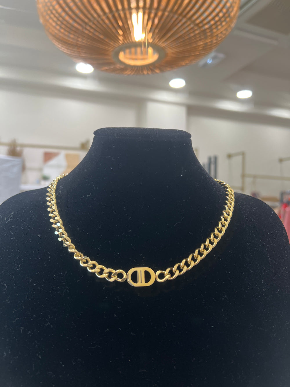 Collier chaîne DD