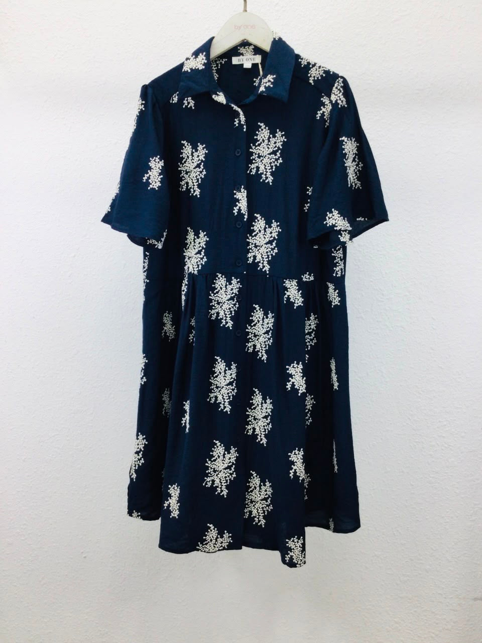 Robe courte bleu marine 333