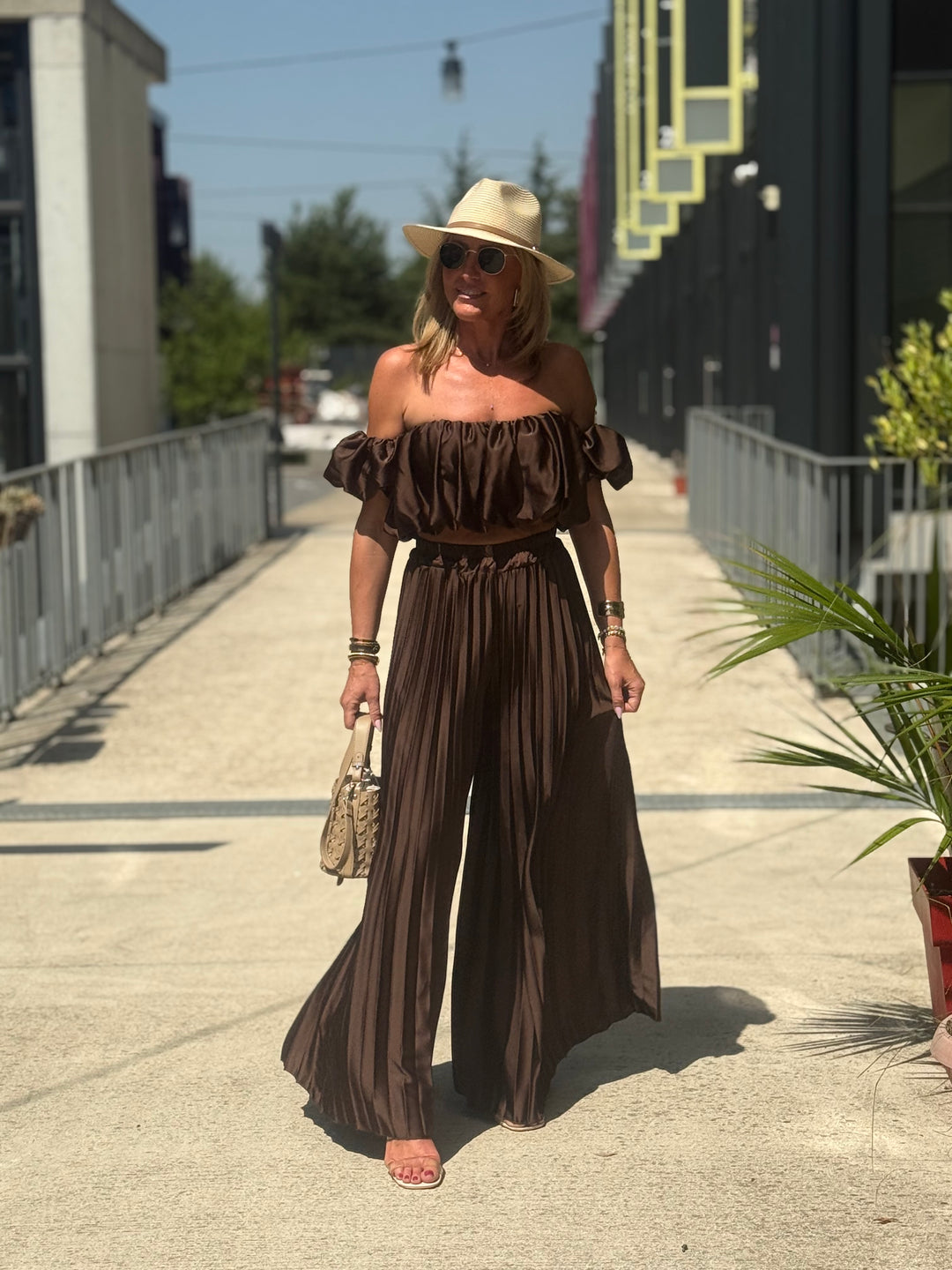 Ensemble pantalon top 7039