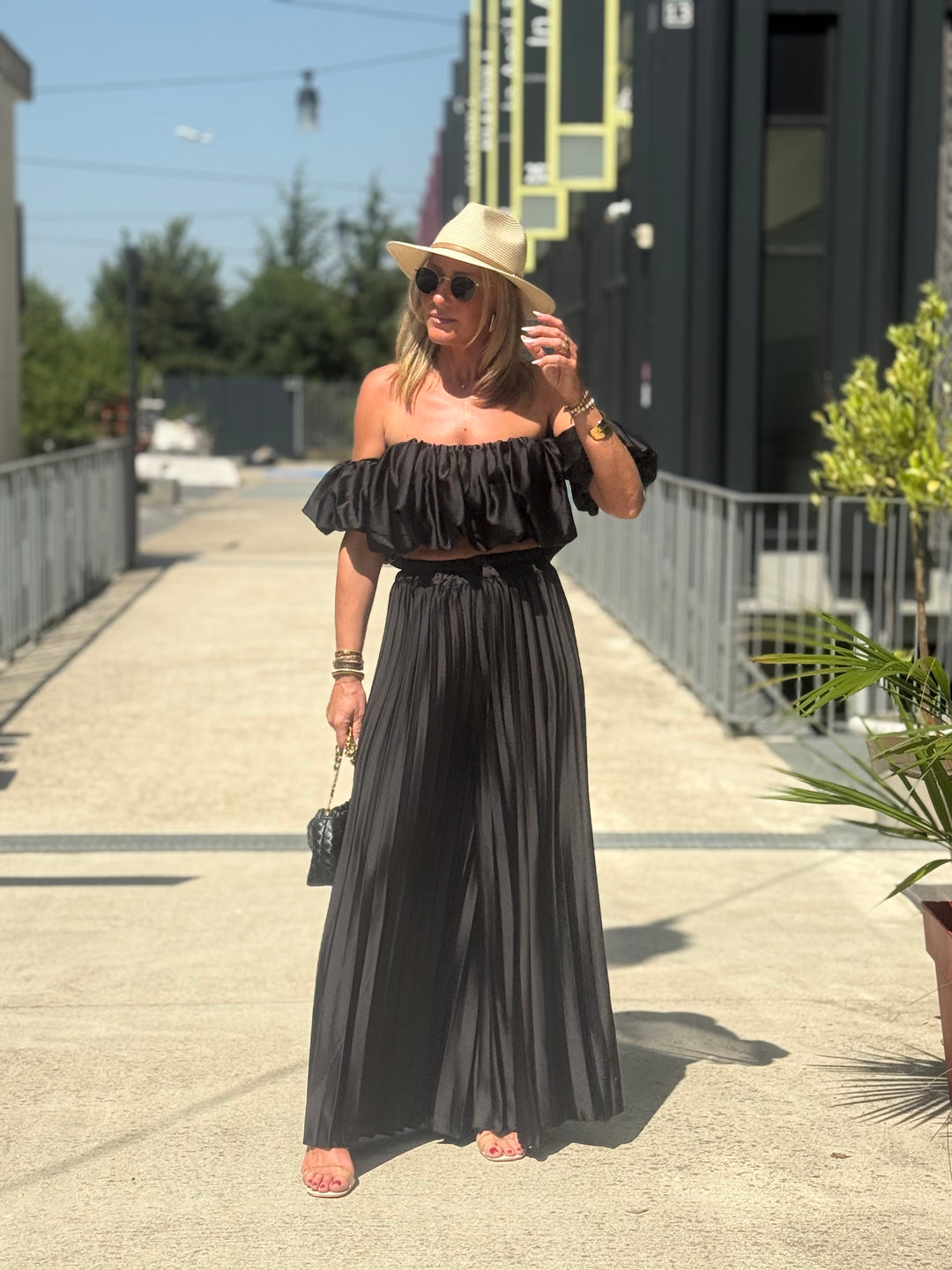 Ensemble pantalon top 7039