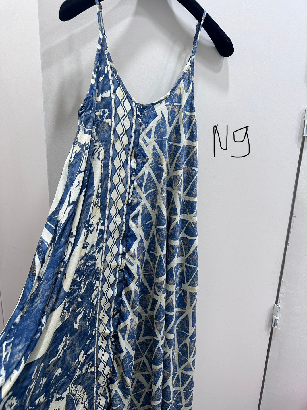 Robe imprimée patchwork loose