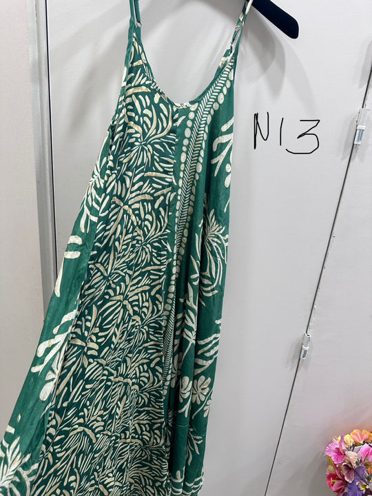 Robe imprimée patchwork loose