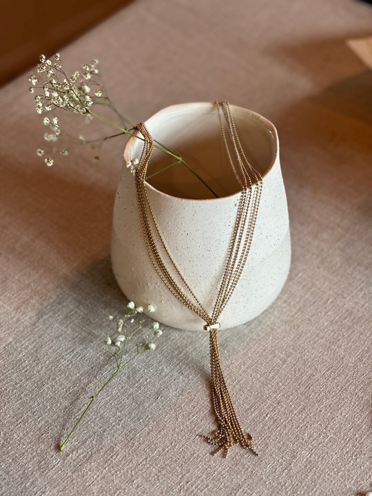 Long Collier chaînes