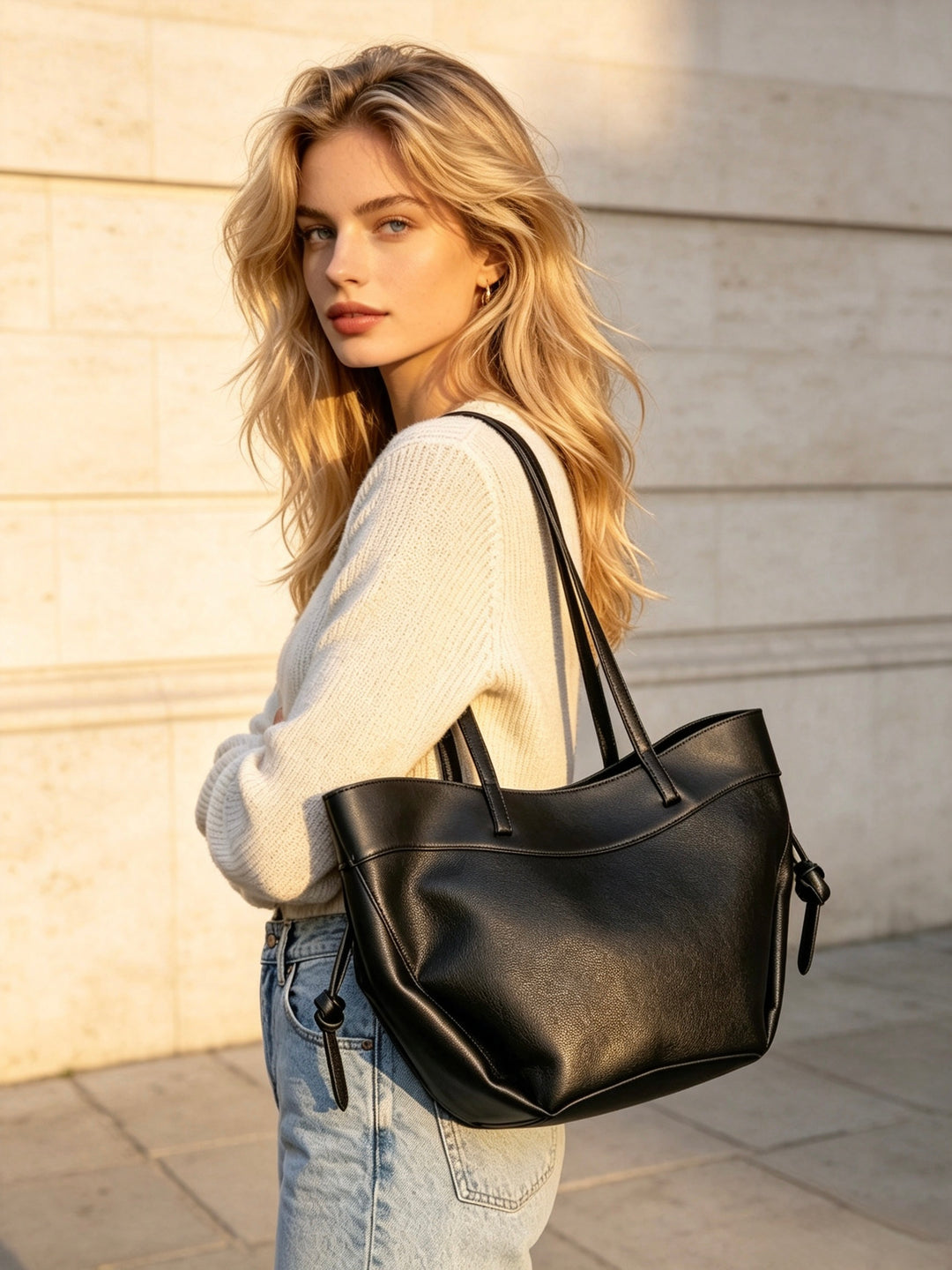 Sac grand format Noir