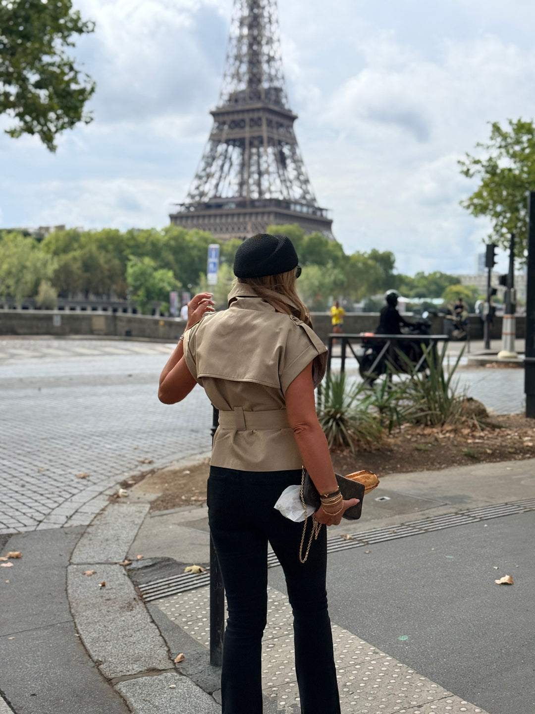 Veste Trench Sans Manches 11721 beige