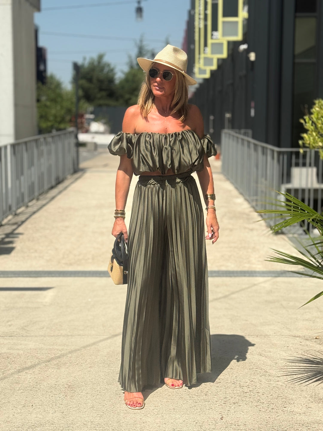 Ensemble pantalon top 7039