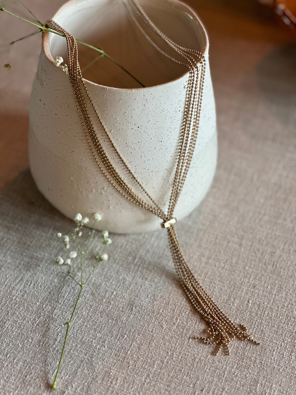 Long Collier chaînes