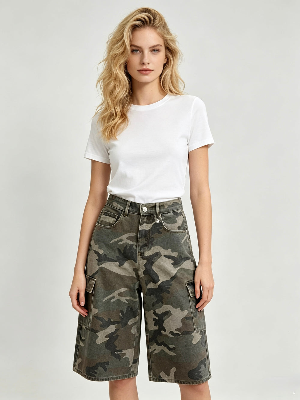 Bermuda Cargo Camouflage 7153