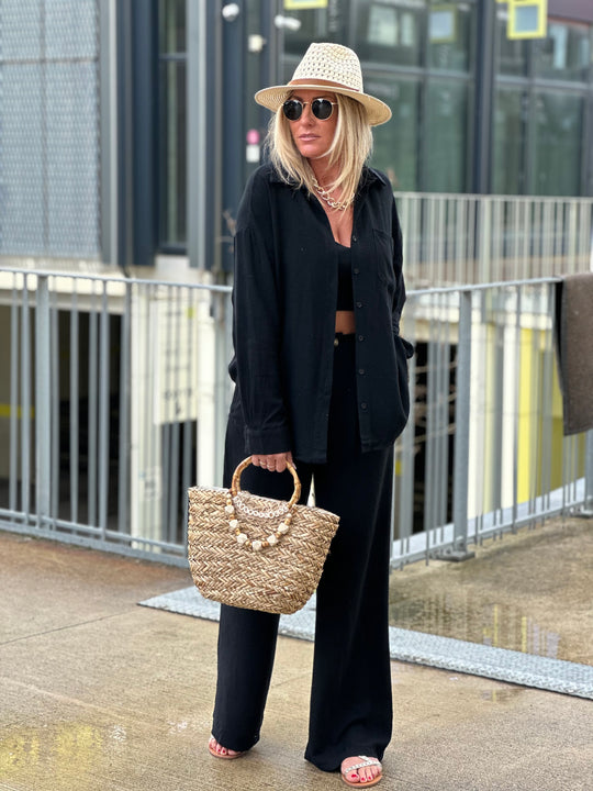 Pantalon Hélène Lin Noir / El