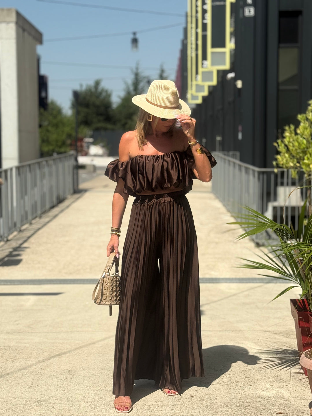 Ensemble pantalon top 7039