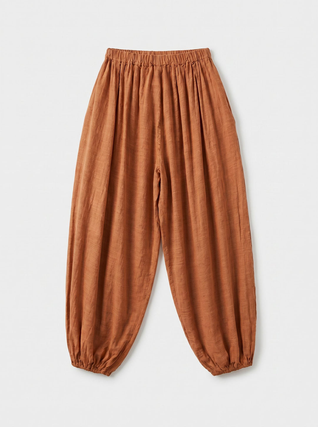Pantalon ballon coton Terracotta 6394