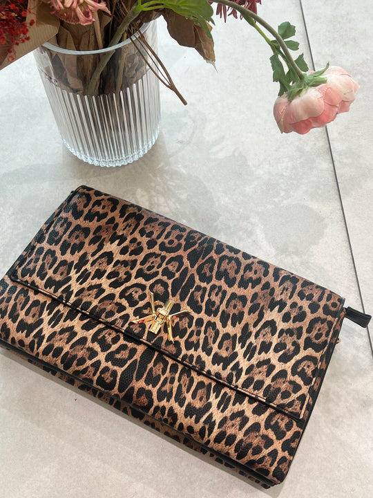 Pochette léopard 6128