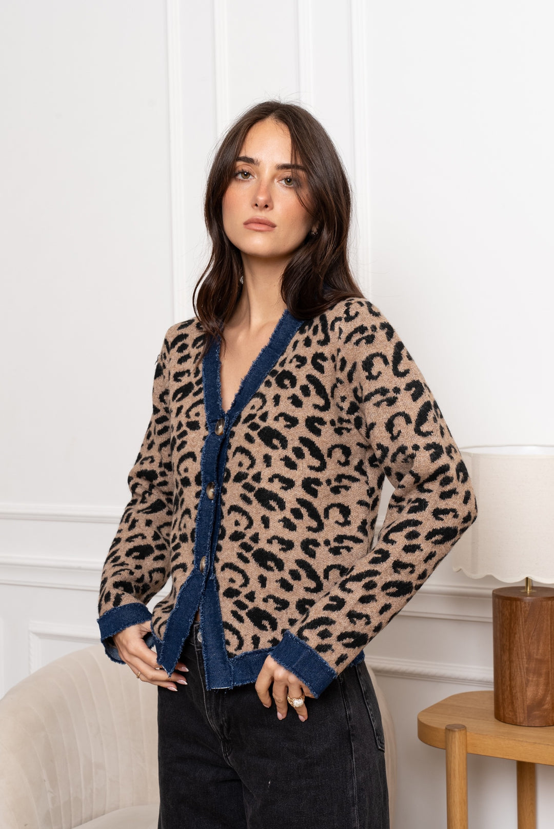 Gilet leopard 1605