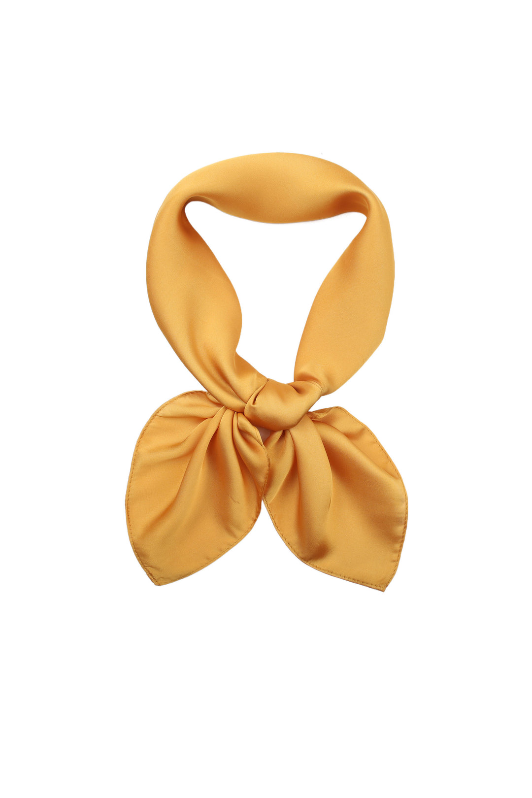 Foulard jaune curcuma 09173
