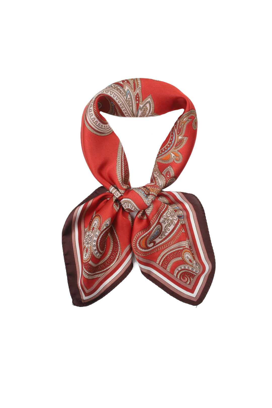 Foulard bordeaux 09211