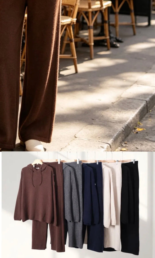 Ensemble pull capuche + pantalon T315