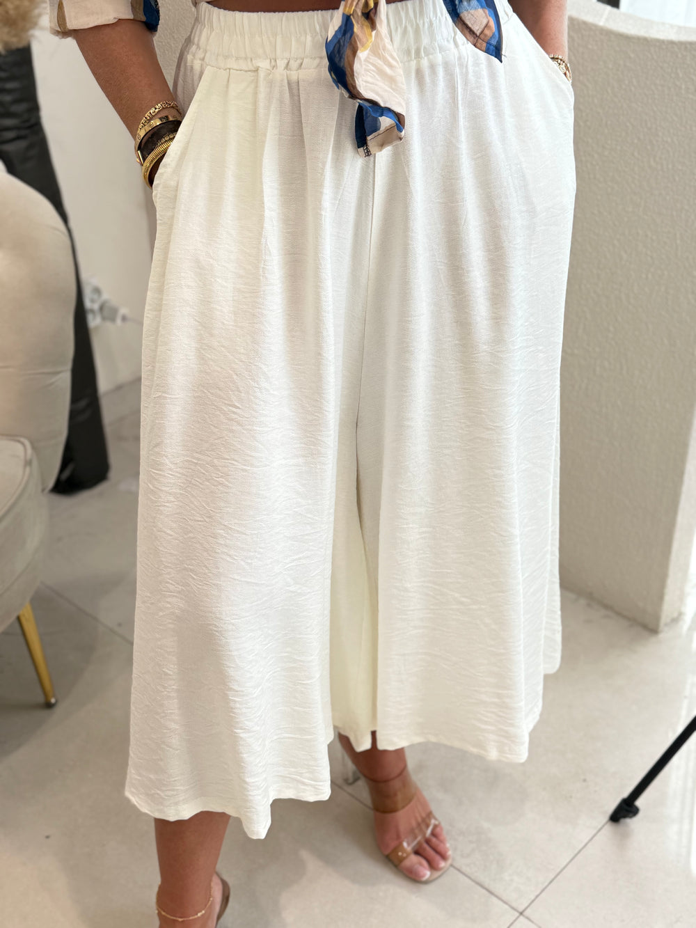 Pantalon jupe culotte 039