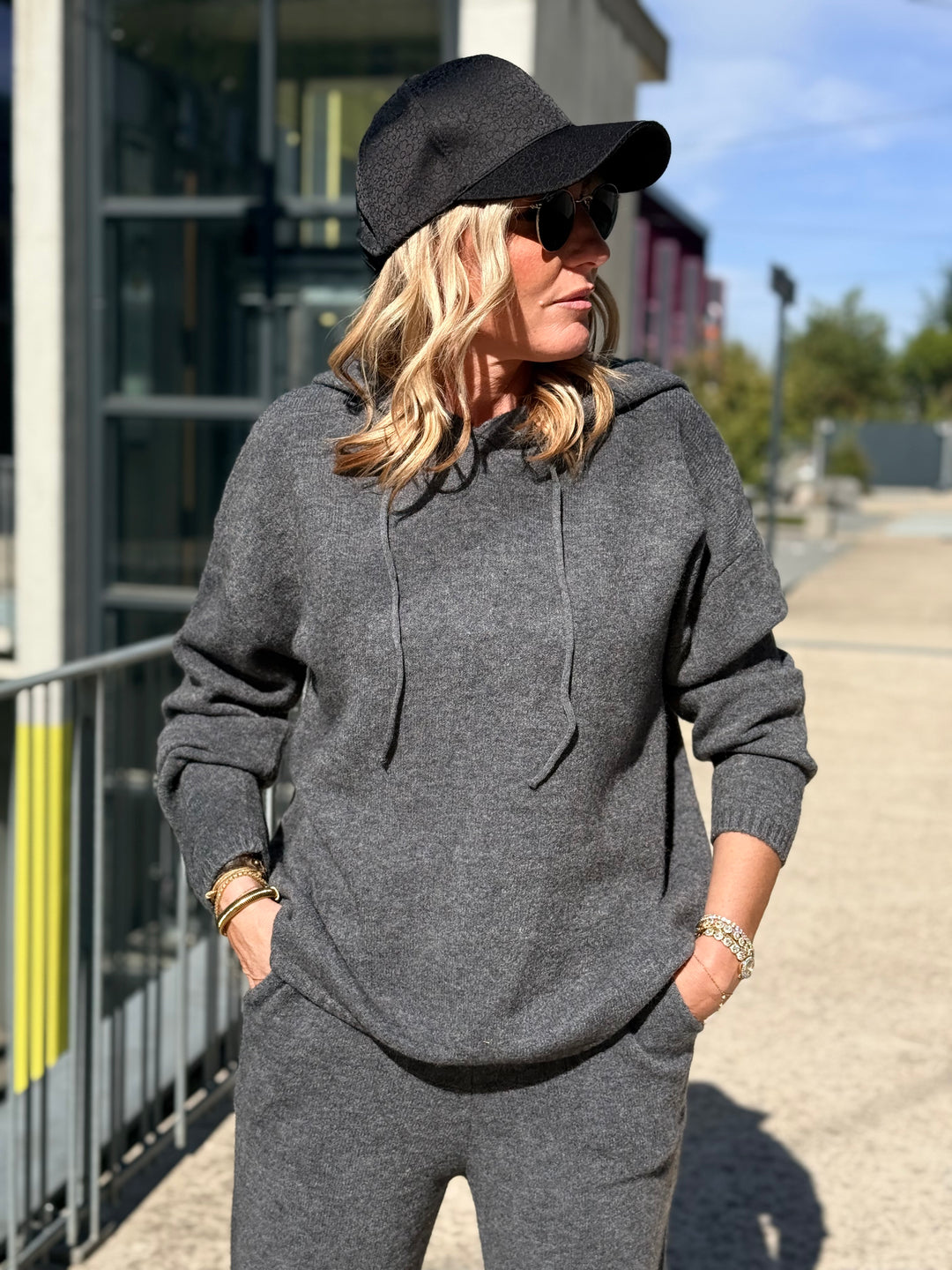 Ensemble pull capuche + pantalon T315