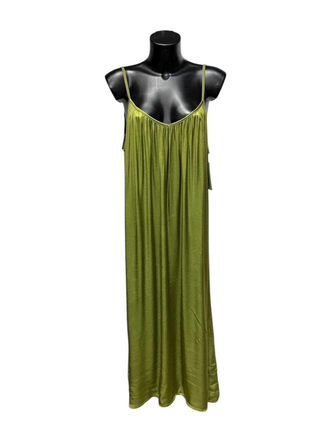 Robe fluide bretelle longue 25108