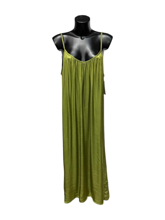 Robe fluide bretelle longue 25108