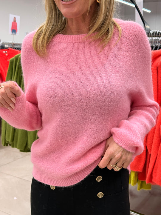 Pull 30% alpaga manches longues