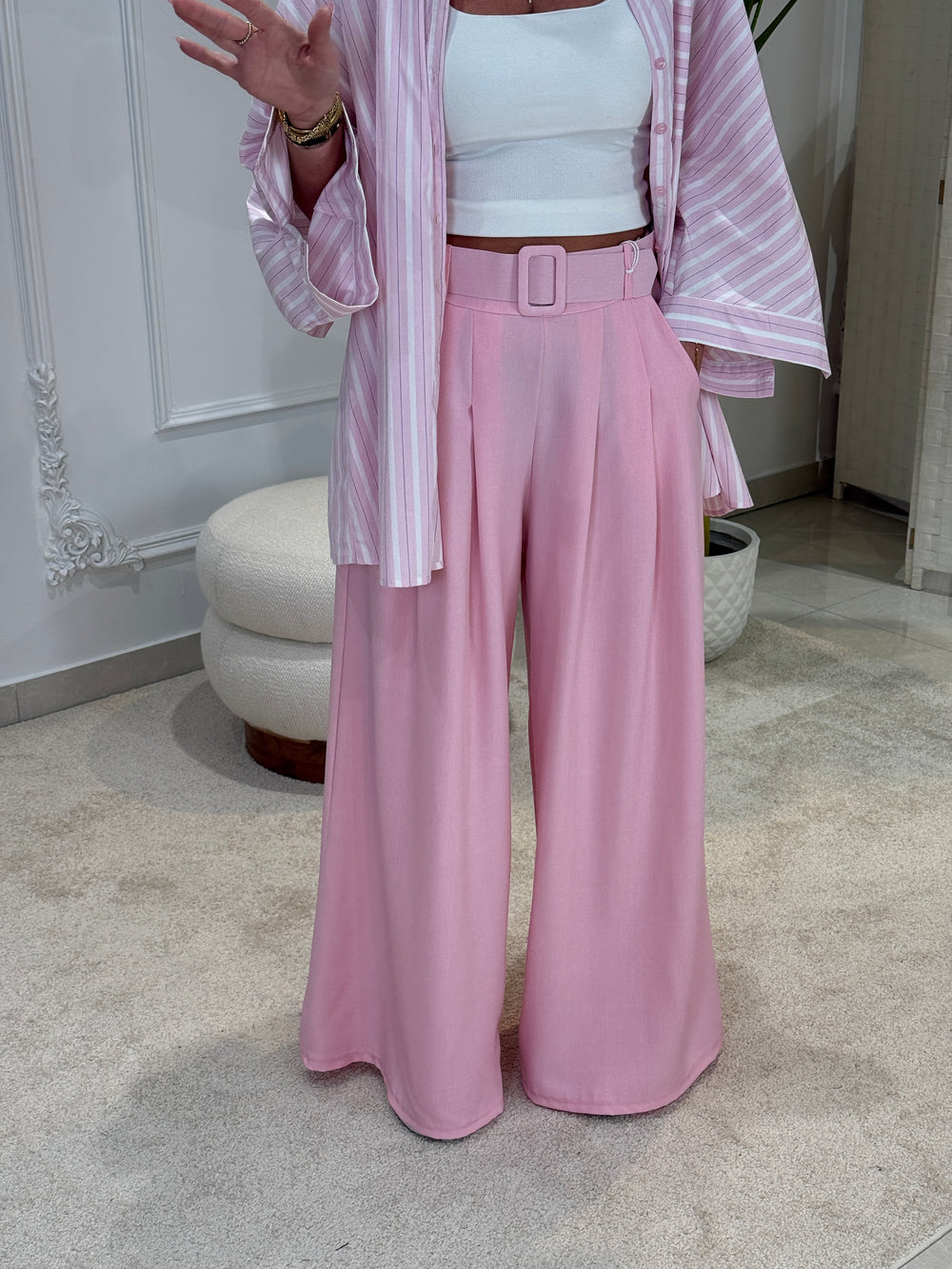 Pantalon palazzo Inès 90426