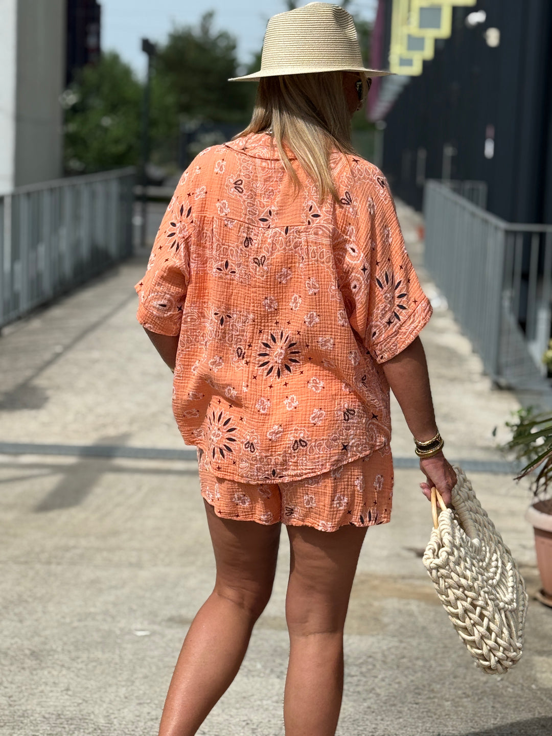 Ensemble bandana t-shirt + short