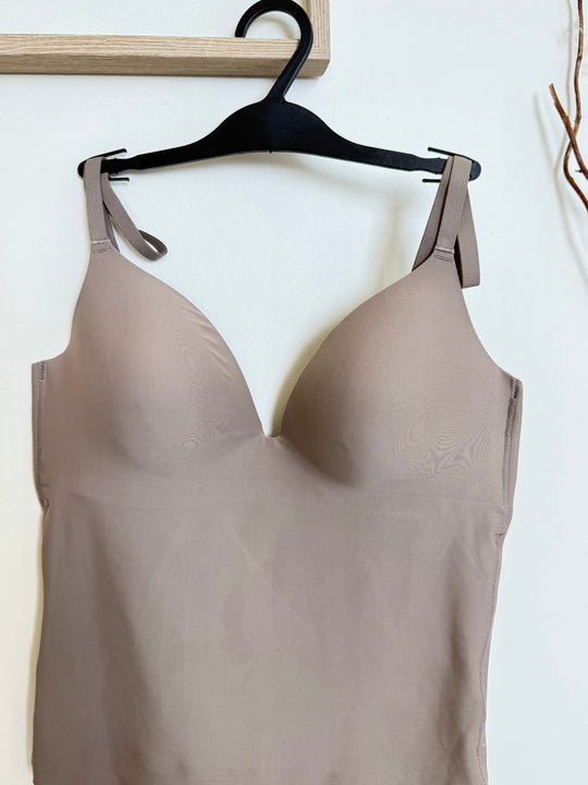 Body coque col Taupe