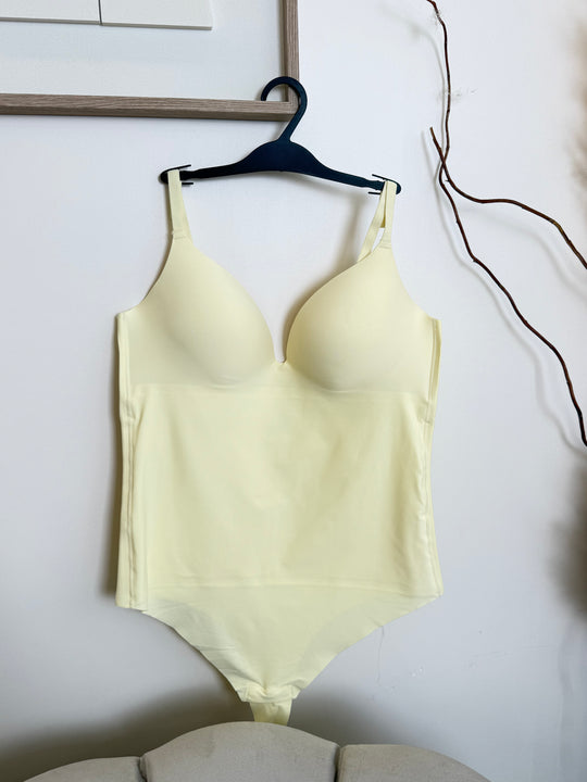 Body coque col jaune