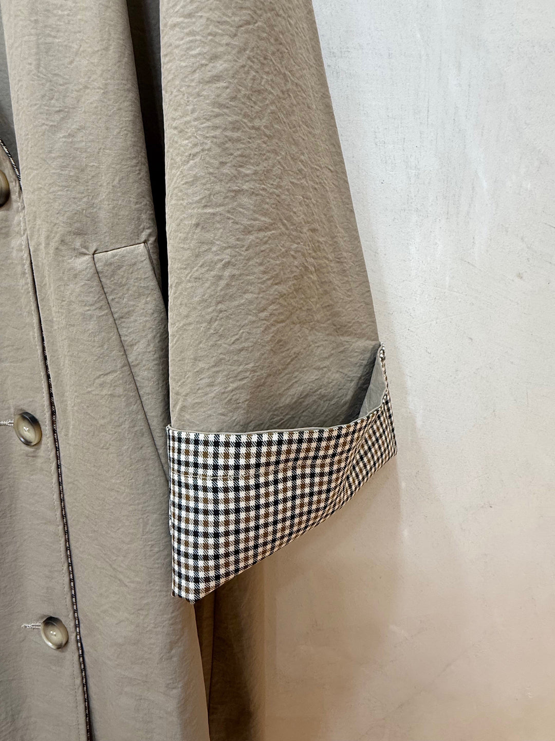 Trench OVERSIZE VICHY 3208